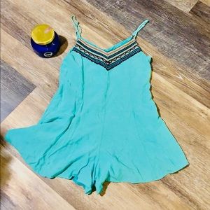entro romper in capri blue
